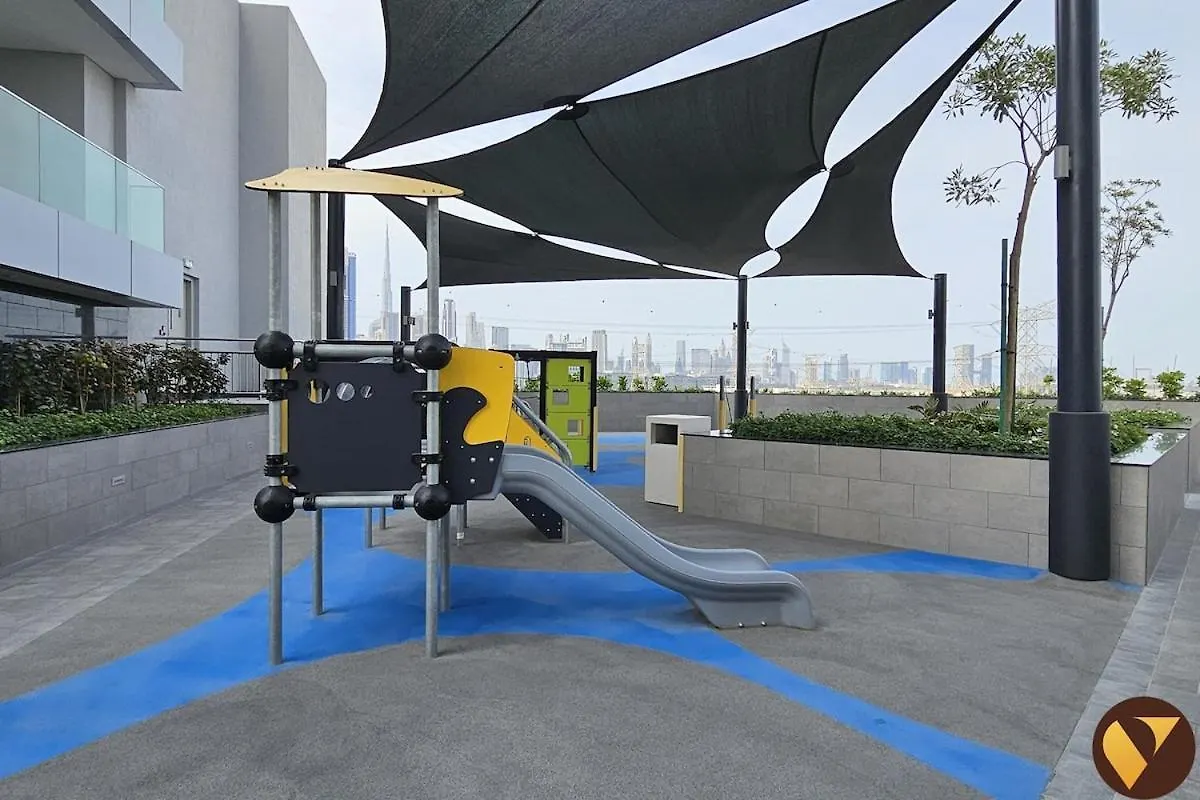 Vogue Prime Location In Jumeirah Village Circle - Spacious One Bedroom Apartment In Jeewar Tower With Balcony And Full Amenities Access Dubai United Arab Emirates